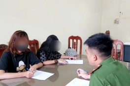Công an xã Tuệ Tĩnh tìm thấy hai nữ sinh mất liên lạc sau gần 4 ngày